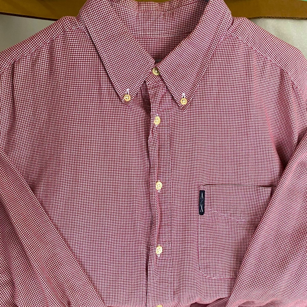 Armani Exchange shirt size Large. In used condition